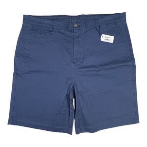 New Johnnie-O Men US 40 High Tide Blue Golf Shorts Stretch Twill Back Pockets